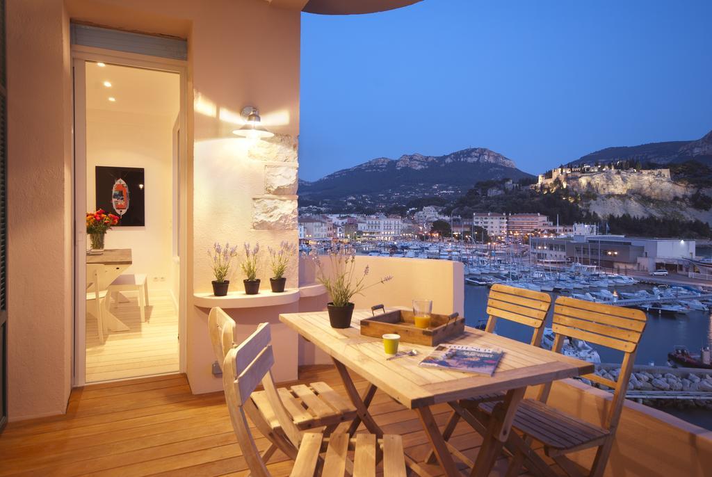Les Barques, Vue Splendide Sur Le Port De Cassis Apartamento Quarto foto