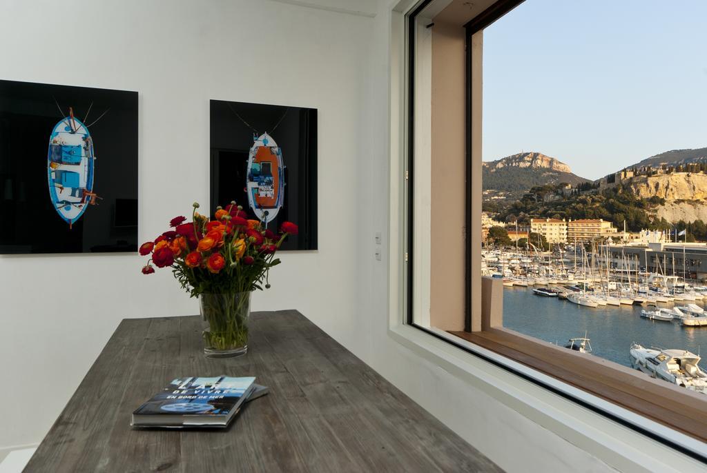 Les Barques, Vue Splendide Sur Le Port De Cassis Apartamento Quarto foto