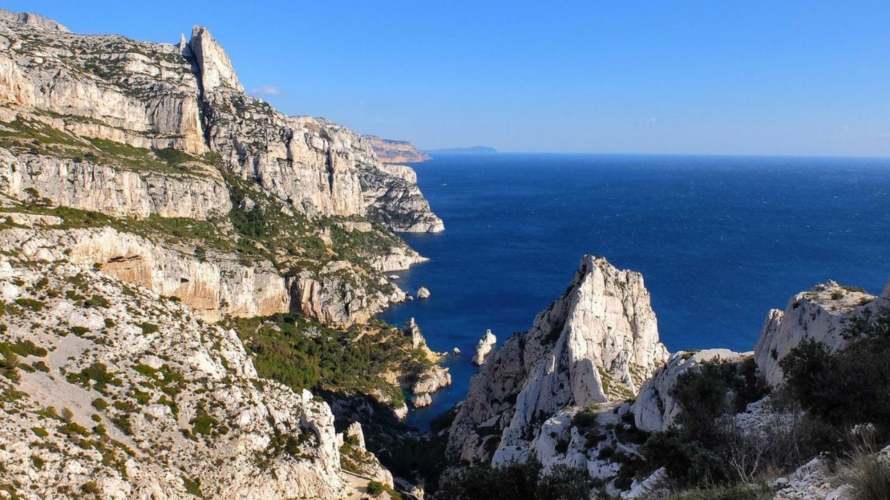Les Barques, Vue Splendide Sur Le Port De Cassis Apartamento Exterior foto